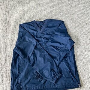Sport-Tek Navy Windbreaker Pullover